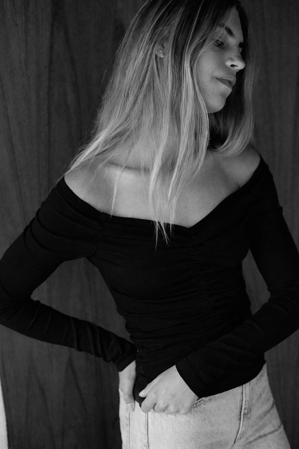 Dominique Healy | Luella Longsleeve - Black