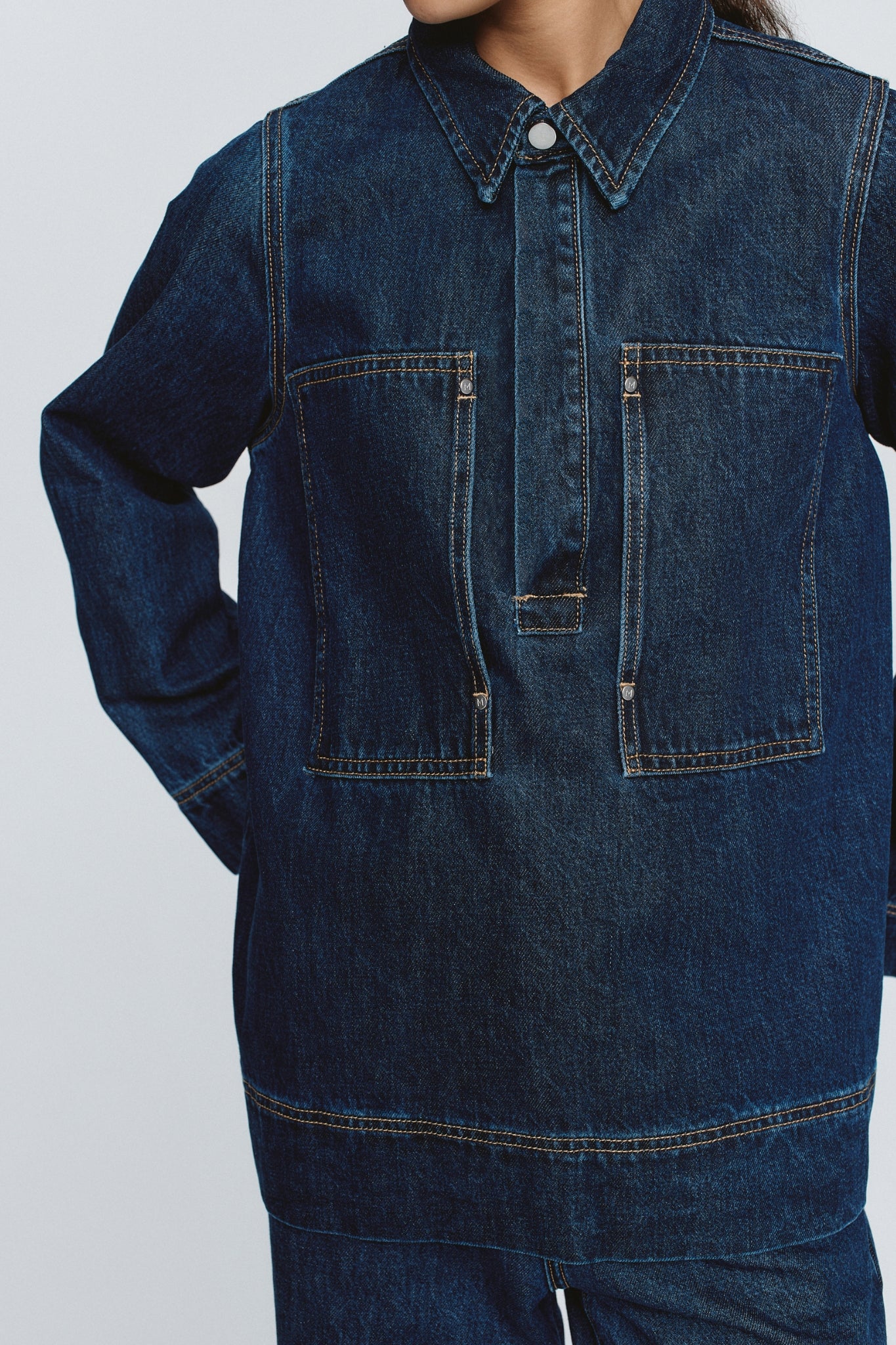 Marle | Elka Shirt - Washed Indigo