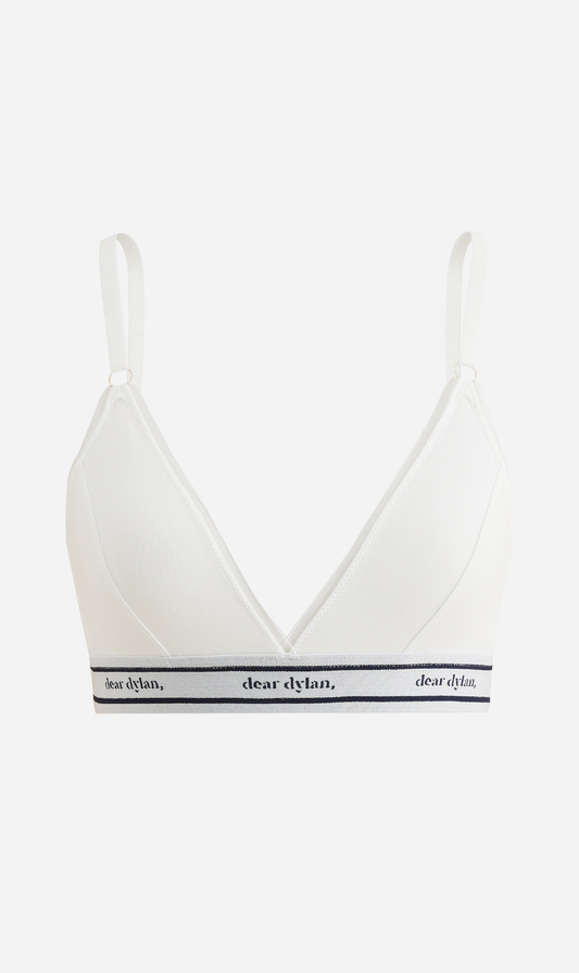 Dear Dylan | Baseline Bralette - Ivory