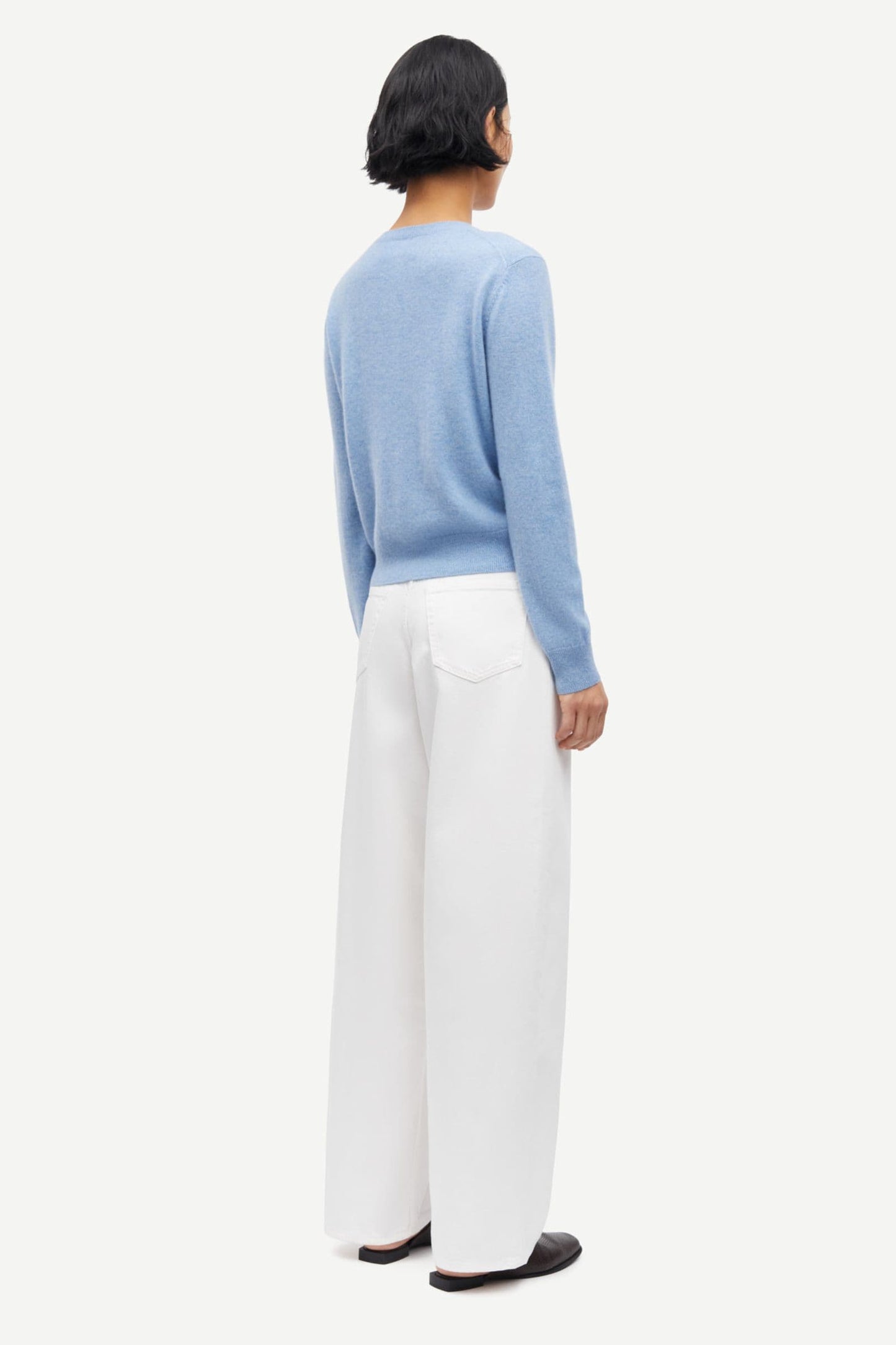 Samsoe Samsoe | Saboston Cardigan - Blue Denim Mel.