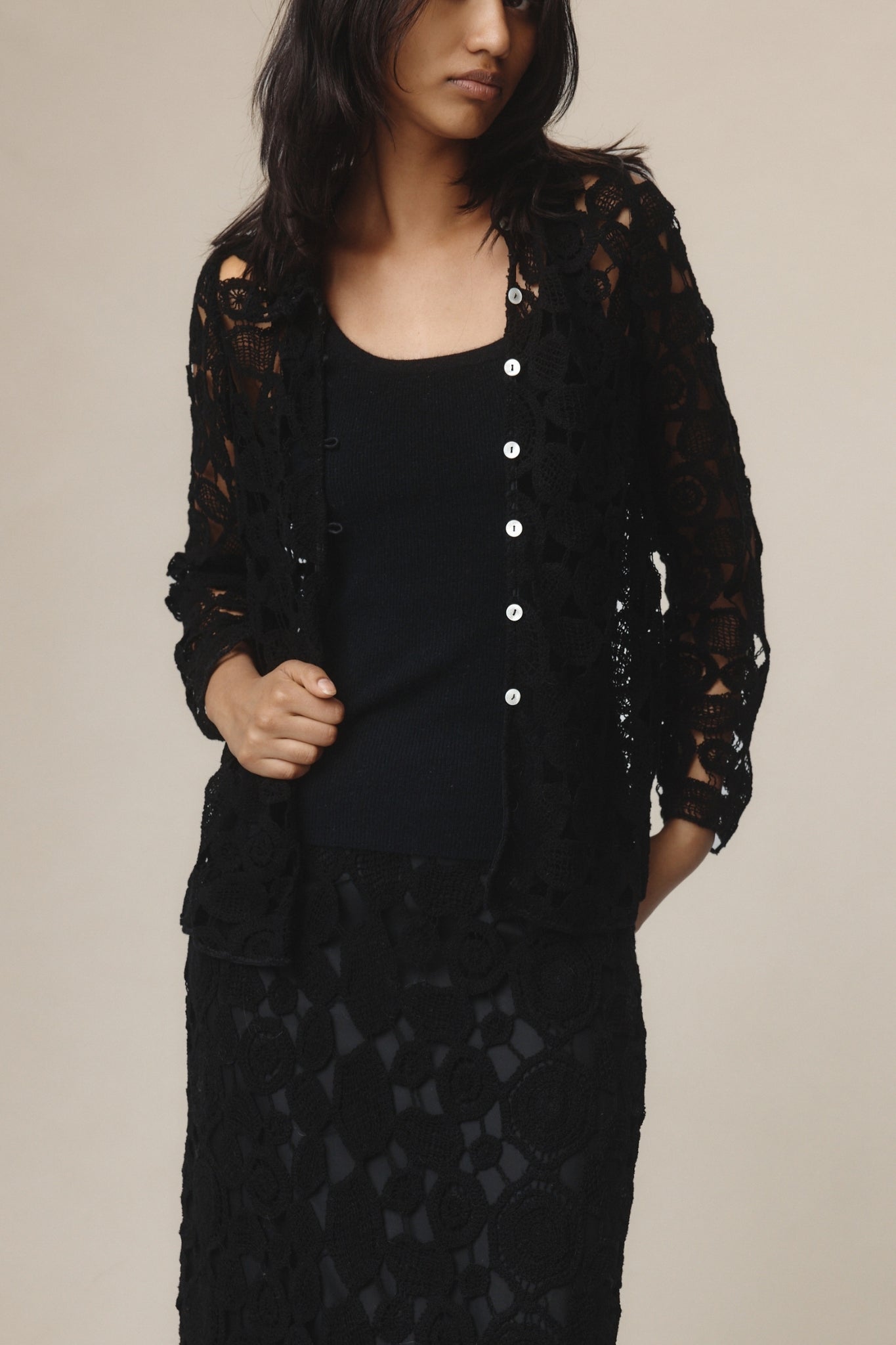 Marle | Pierre Shirt - Black