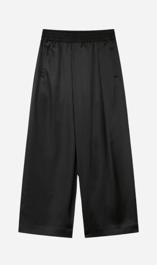 Tonywack | Satin Trousers - Black