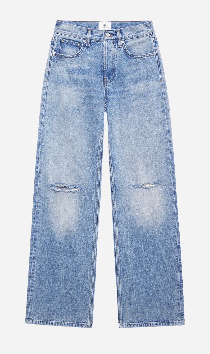 Anine Bing | Hugh Jean - Summer Indigo Destructed