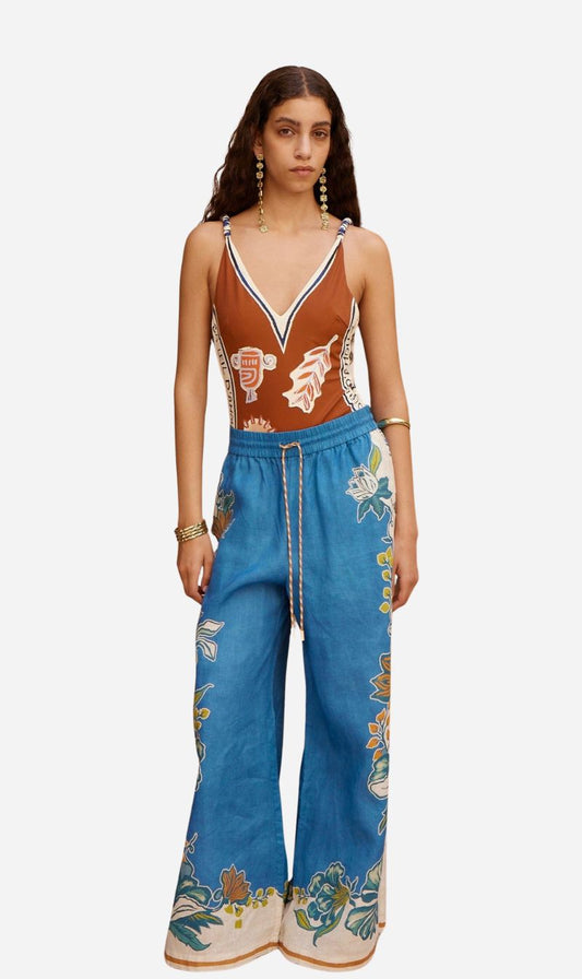 Alemais | Luda Pant - Blue