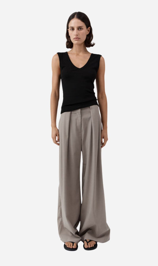 St Agni | Organic Cotton 90s Top - Black