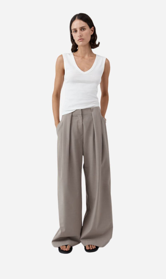 St Agni | Organic Cotton 90s Top - White