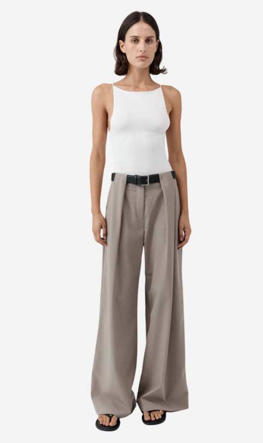 St Agni | Square Neck Top - Off White