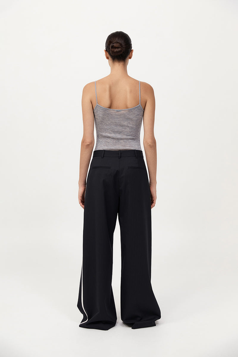 St Agni | Baby Wool Cami - Grey Marle