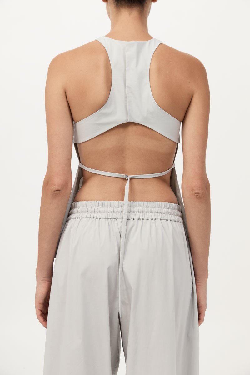 St Agni | Everyday Drawstring Pants - Silver