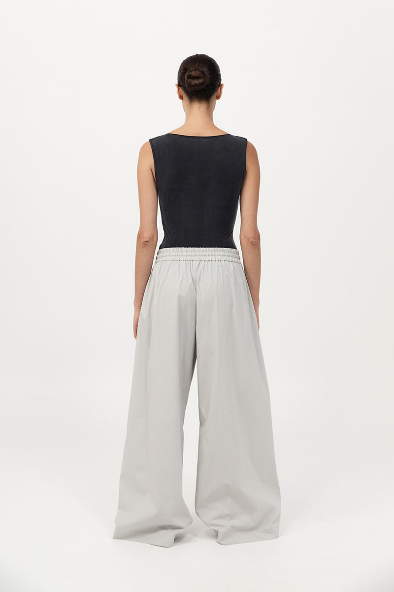 St Agni | Everyday Drawstring Pants - Silver