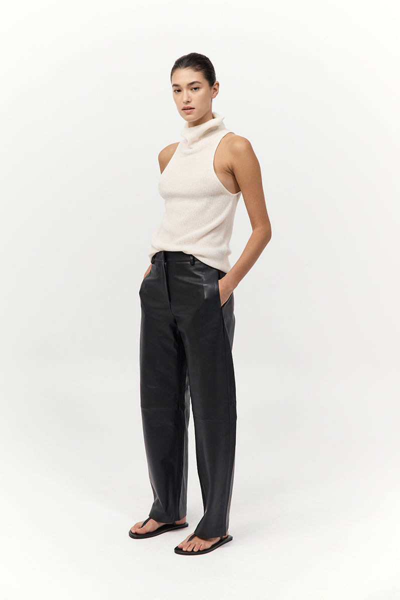 St Agni | Cashmere Blend Top - Chalk
