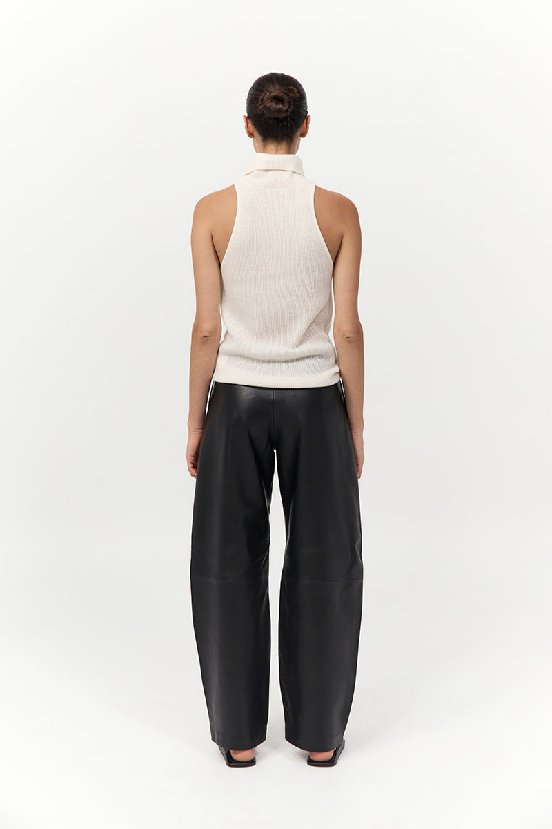 St Agni | Cashmere Blend Top - Chalk