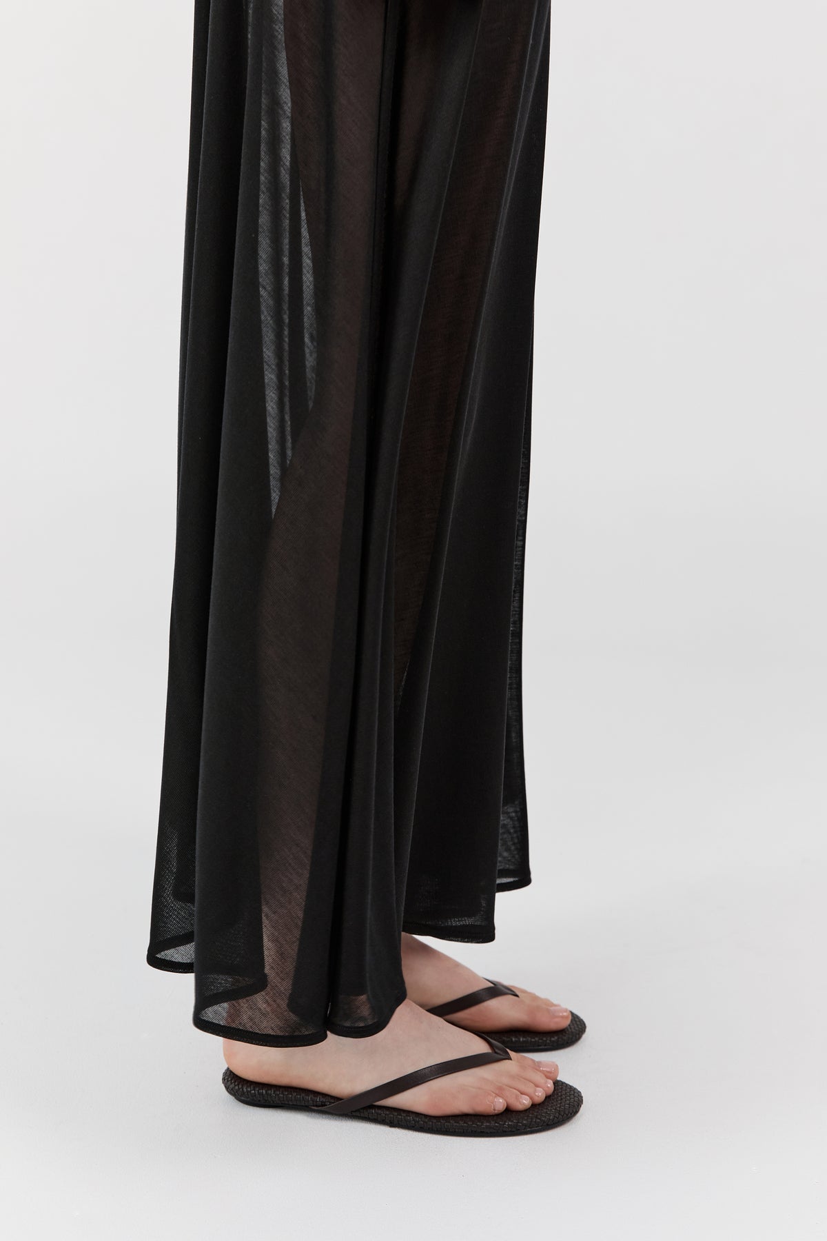 St Agni | Woven Flip Flop - Coffee