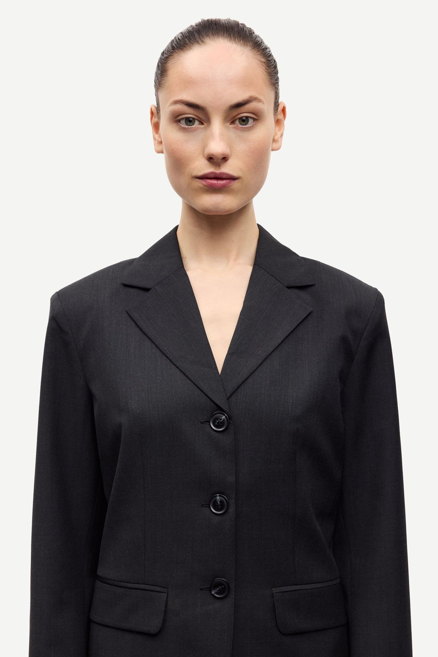 Samsoe Samsoe | Satove Blazer - Black Mel.