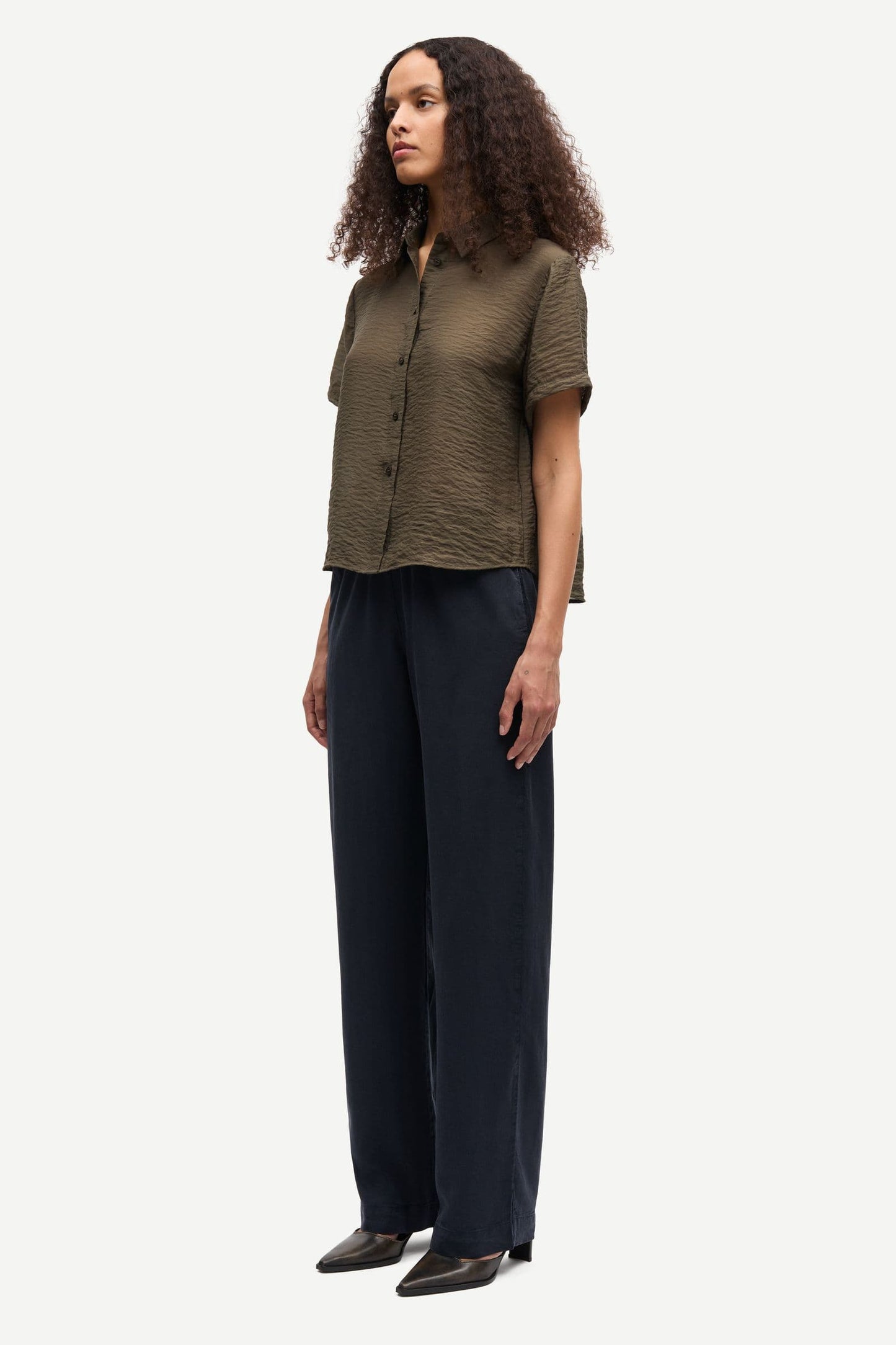 Samsoe Samsoe | Saminna SS Shirt - Deep Forest