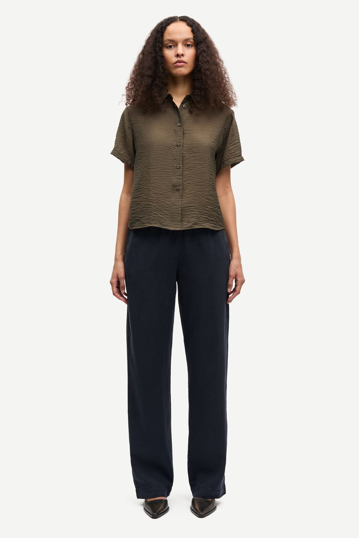 Samsoe Samsoe | Saminna SS Shirt - Deep Forest