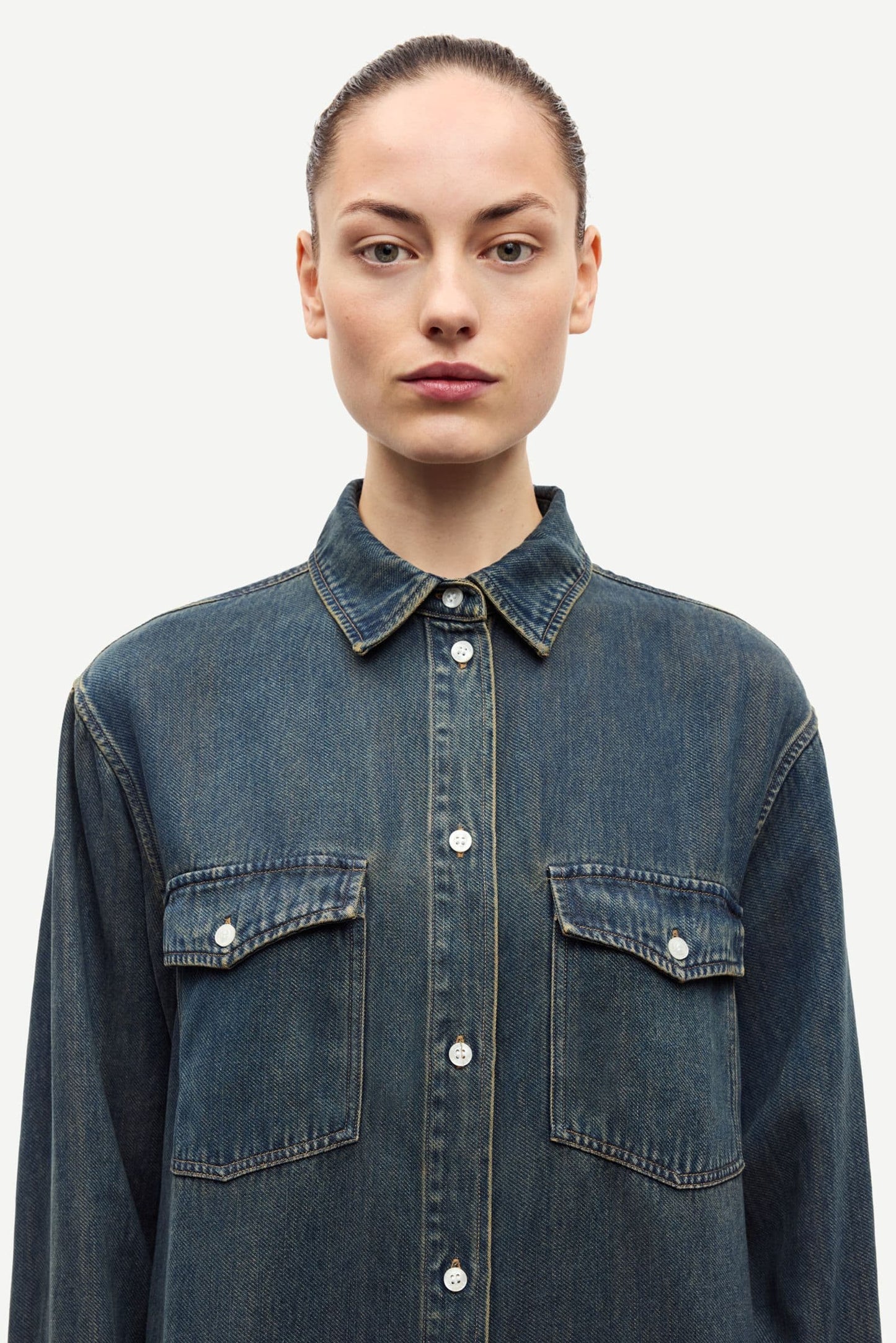 Samsoe Samsoe | Sabex Shirt - Burnt Oak