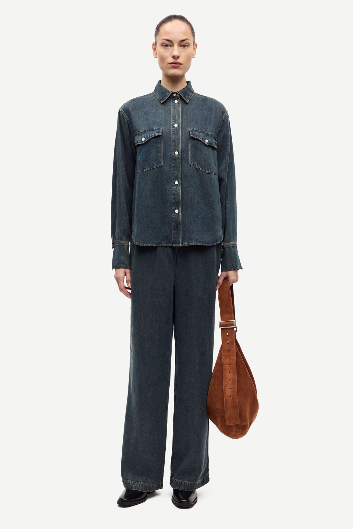 Samsoe Samsoe | Sabex Shirt - Burnt Oak