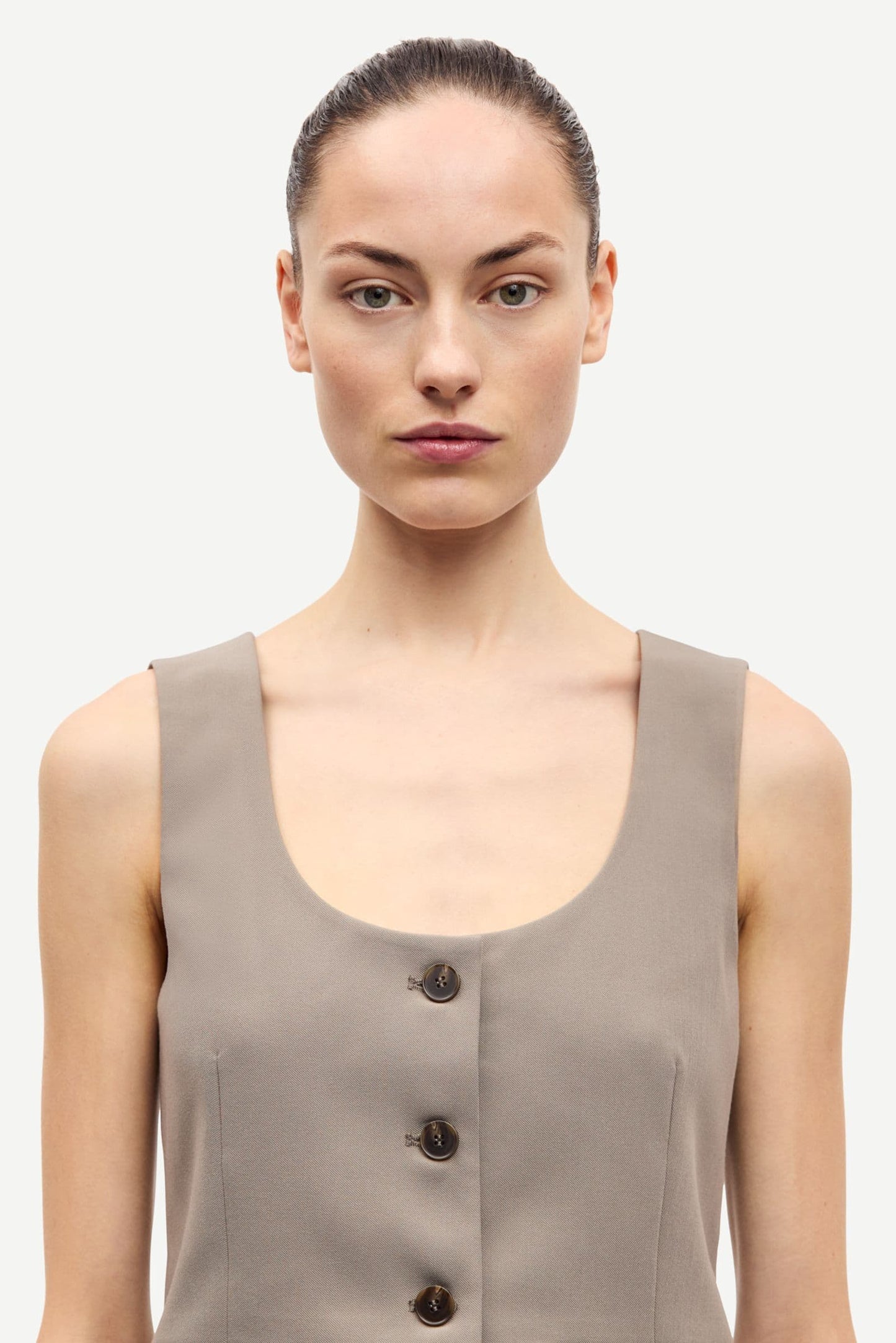 Samsoe Samsoe | Salaney Vest - Dark Aluminum