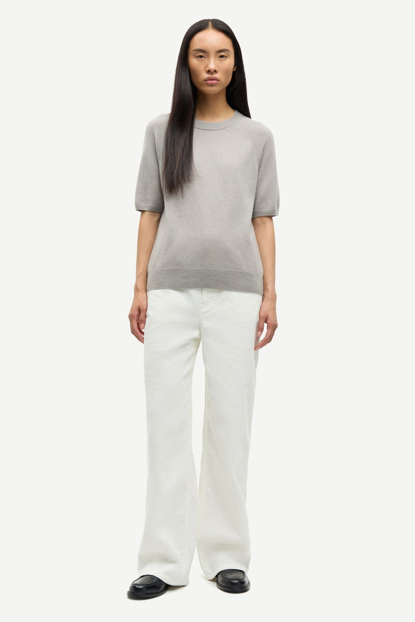 Samsoe Samsoe | Saboston T.Shirt - Elephant Skin