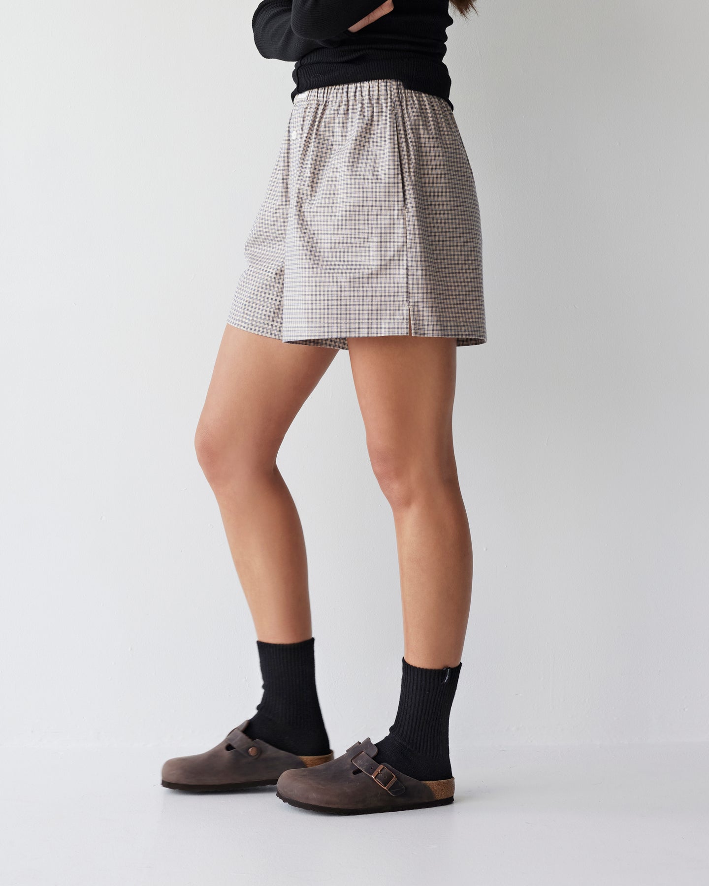 Dear Dylan | Wool Home Socks - Noir