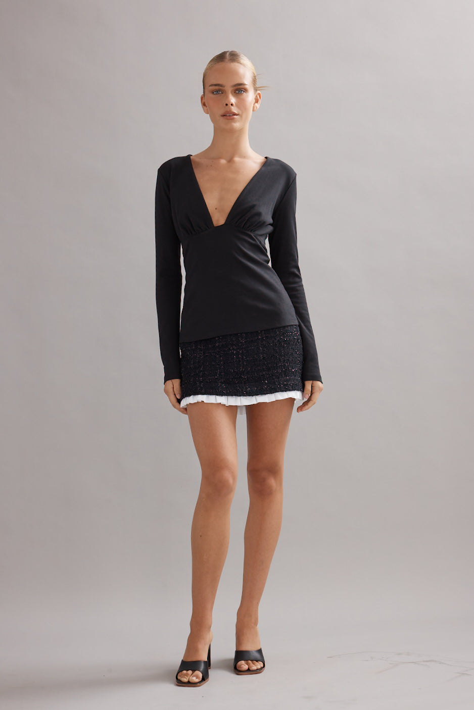 Caitlin Crisp | Winnie Top - Black