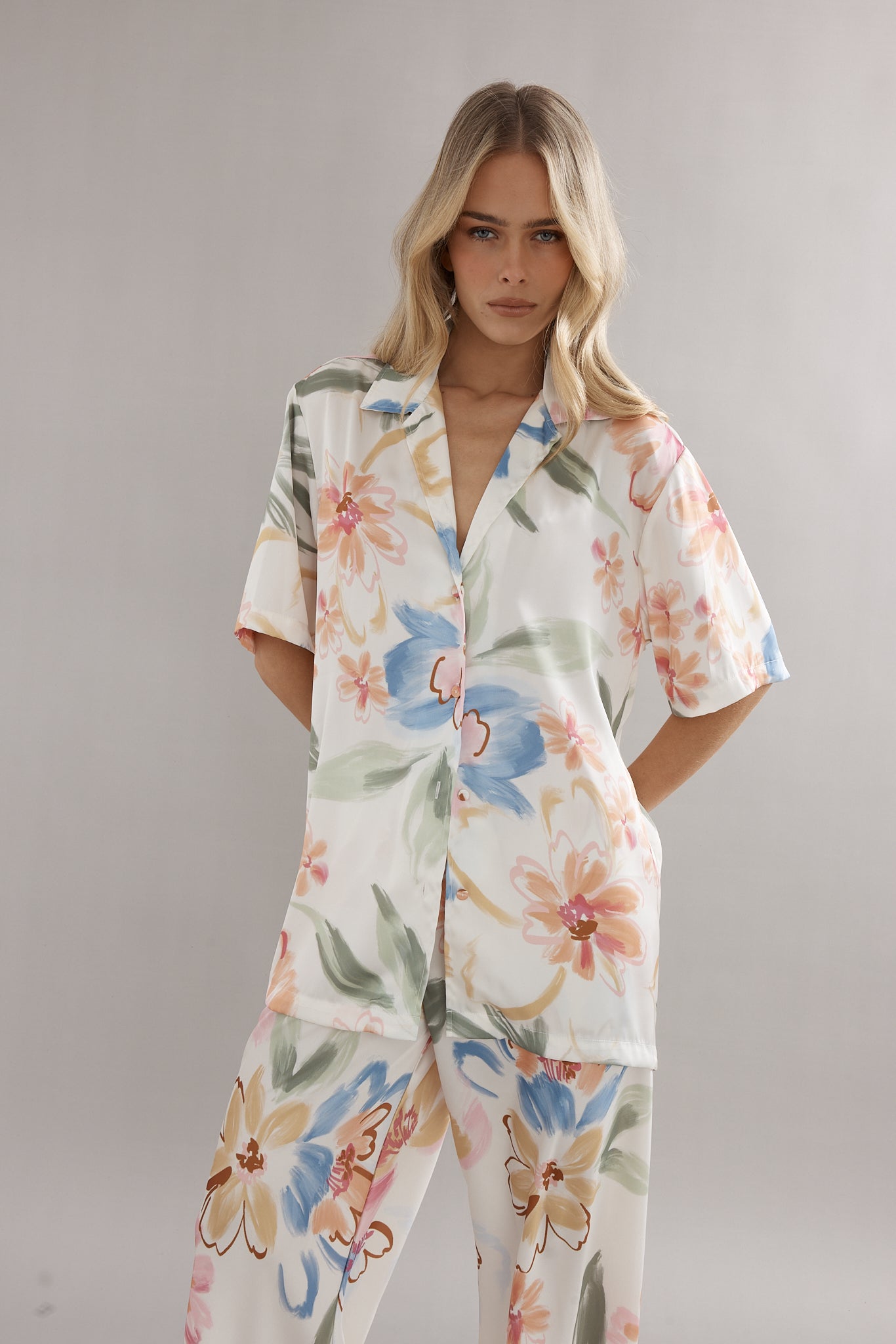 Caitlin Crisp | Ibiza Shirt - Tea Party Floral