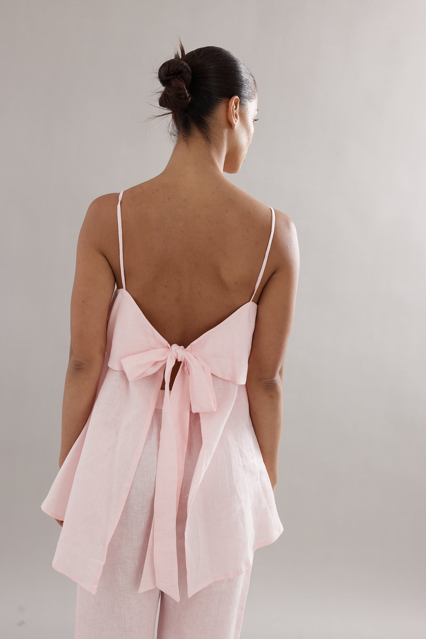 Caitlin Crisp | Rio Top - Pink Linen