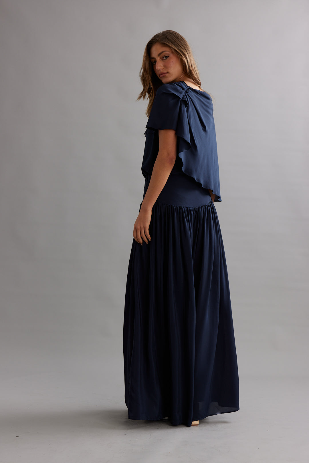 Caitlin Crisp | Bowie Cape - Navy