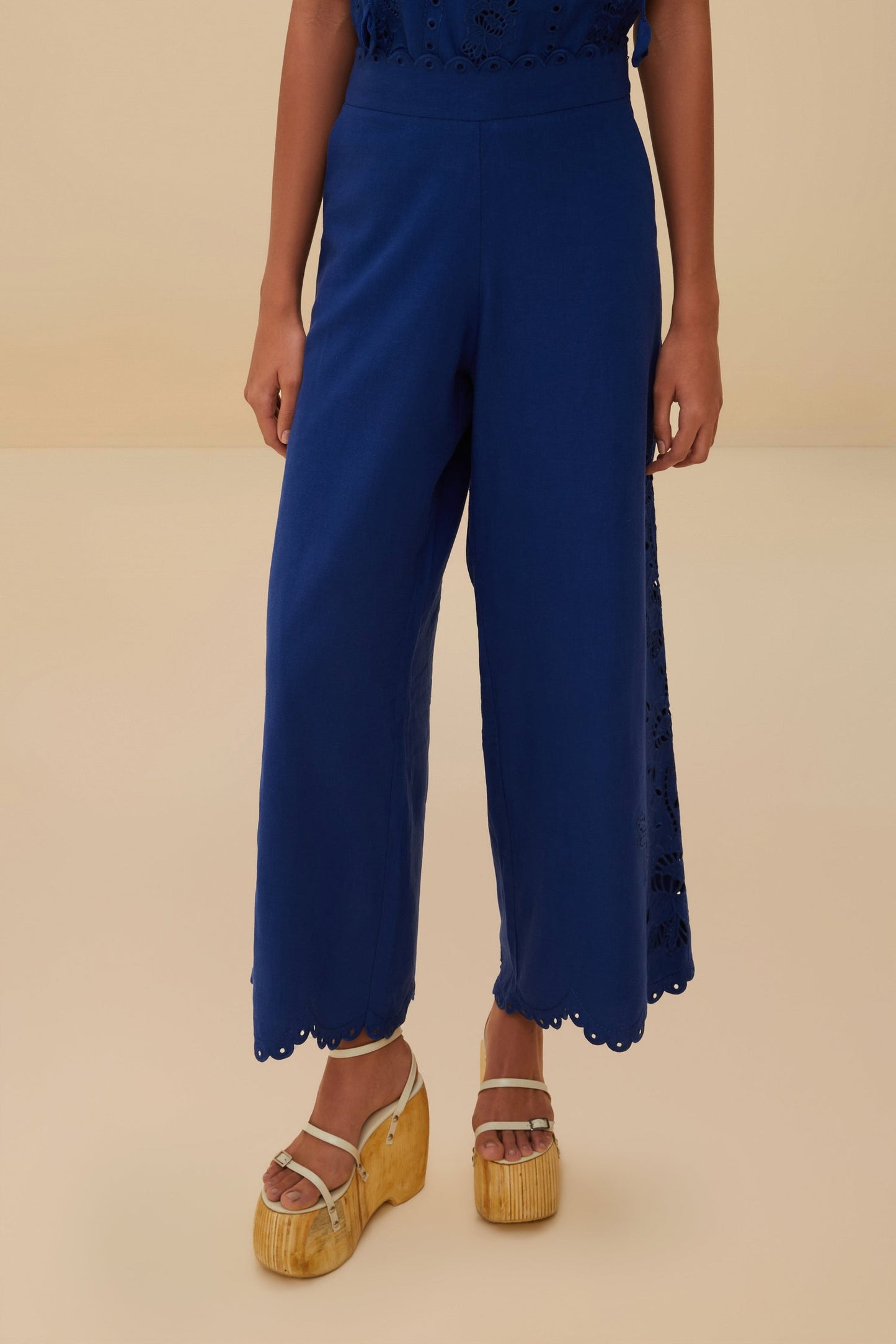 Farm Rio | Richelieu Pants - Blue