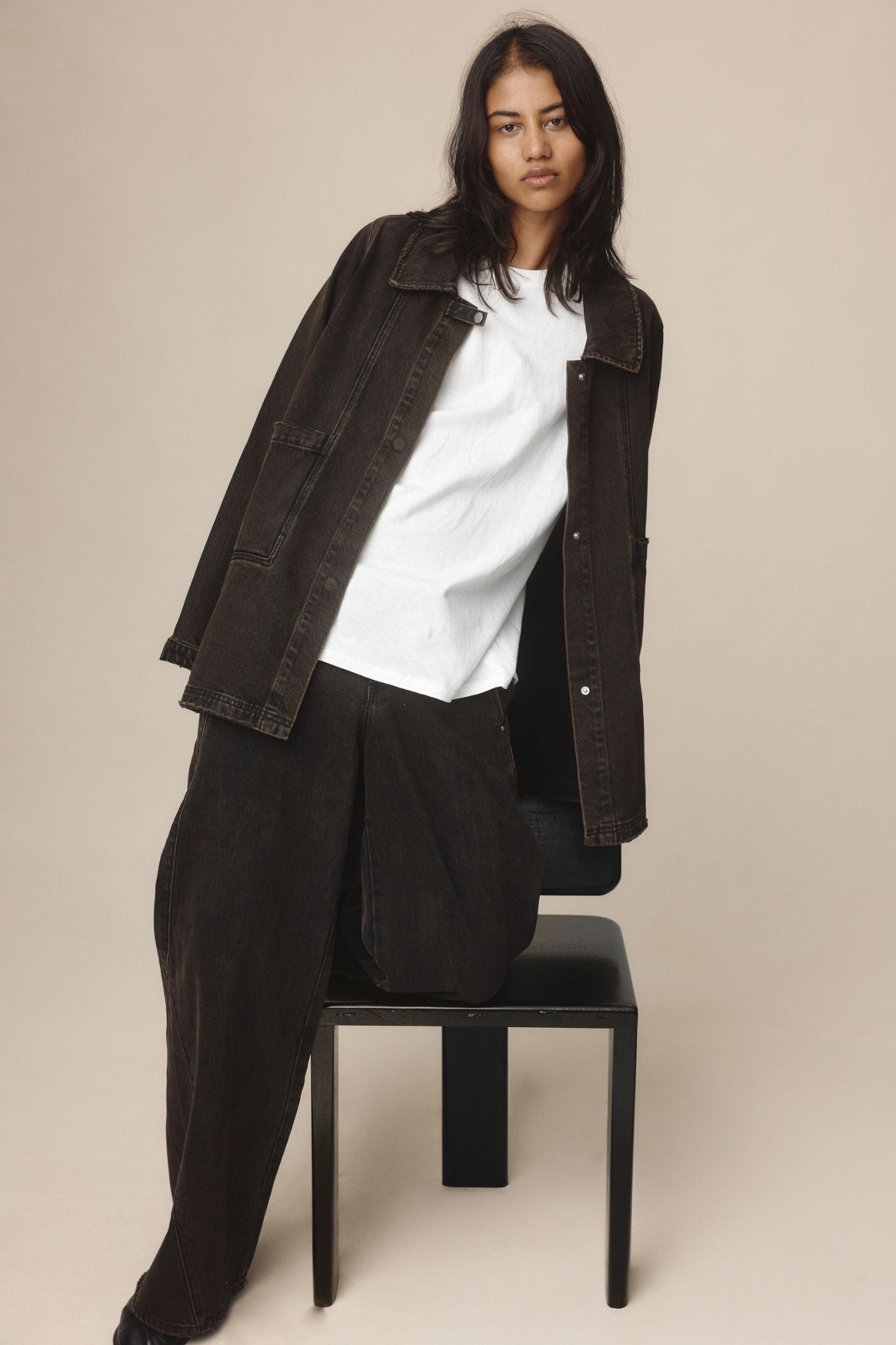 Marle | Mono Jacket - Tobacco