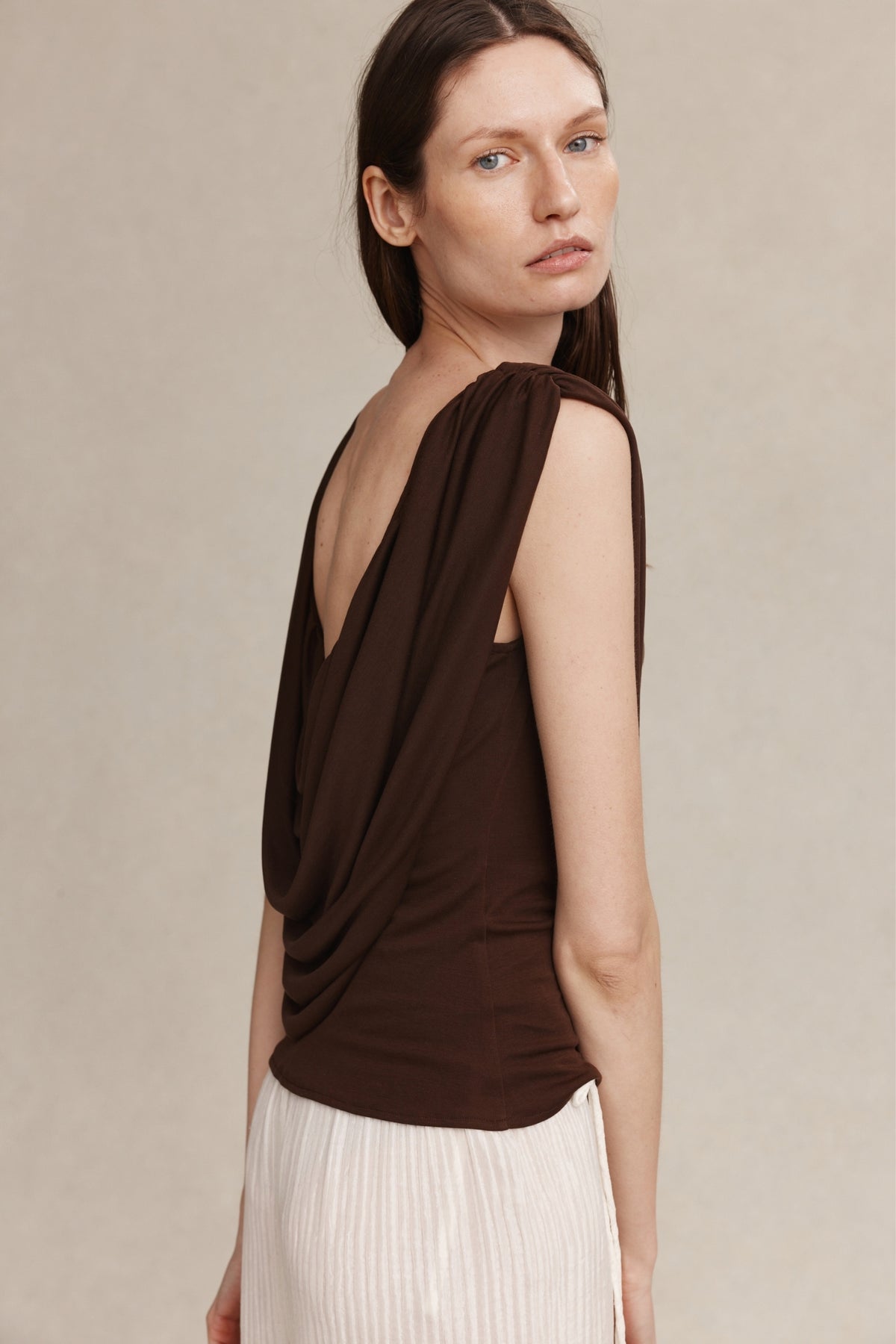 Marle | Wini Top - Chocolate