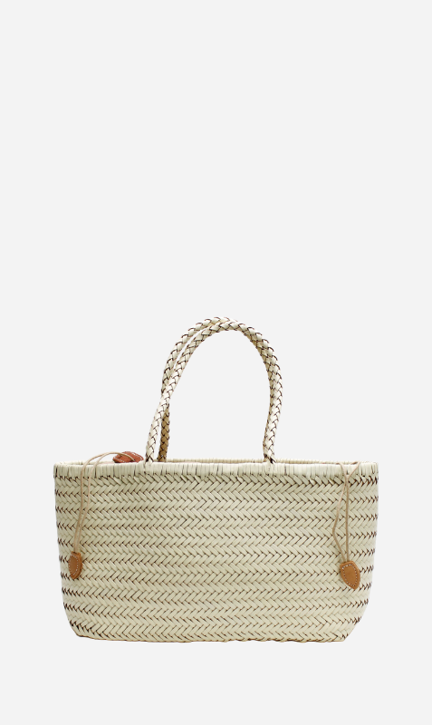 La Tribe | Amelia Woven Bag - Cream