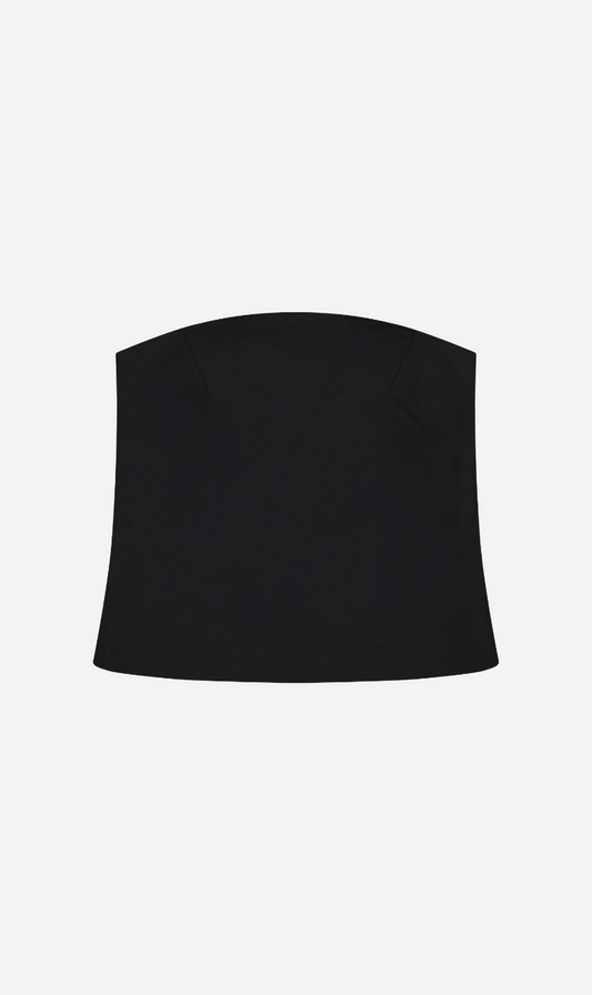 Rebe | Strapless Top - Black
