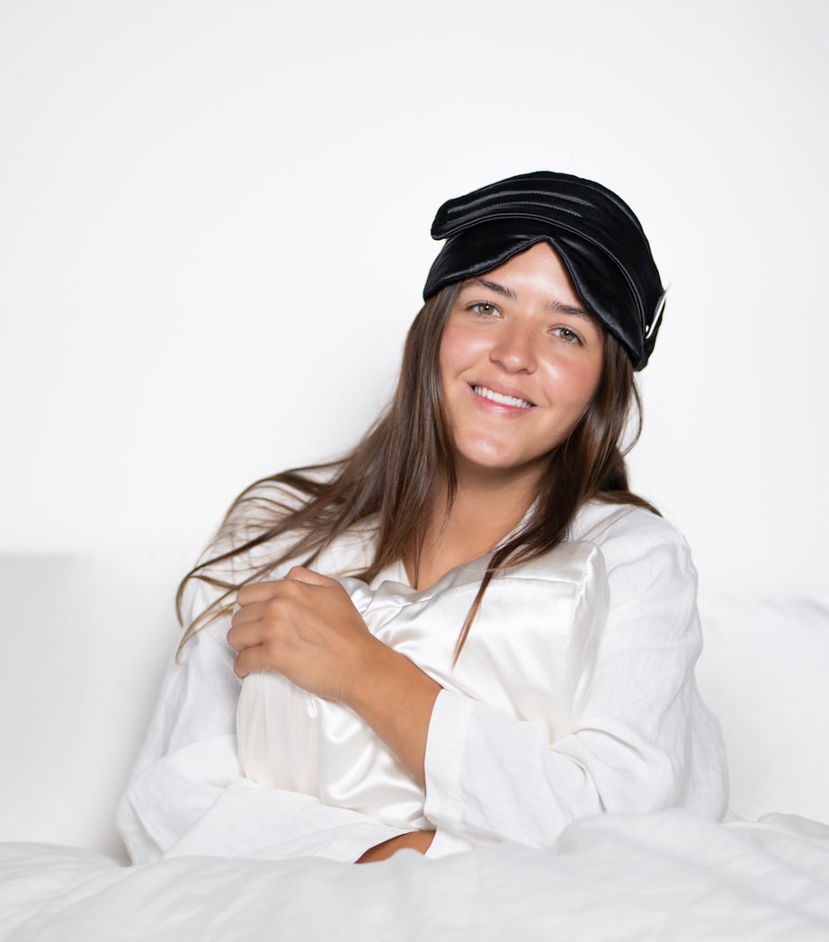 Hyoumankind | Eye Mask - Silk Black