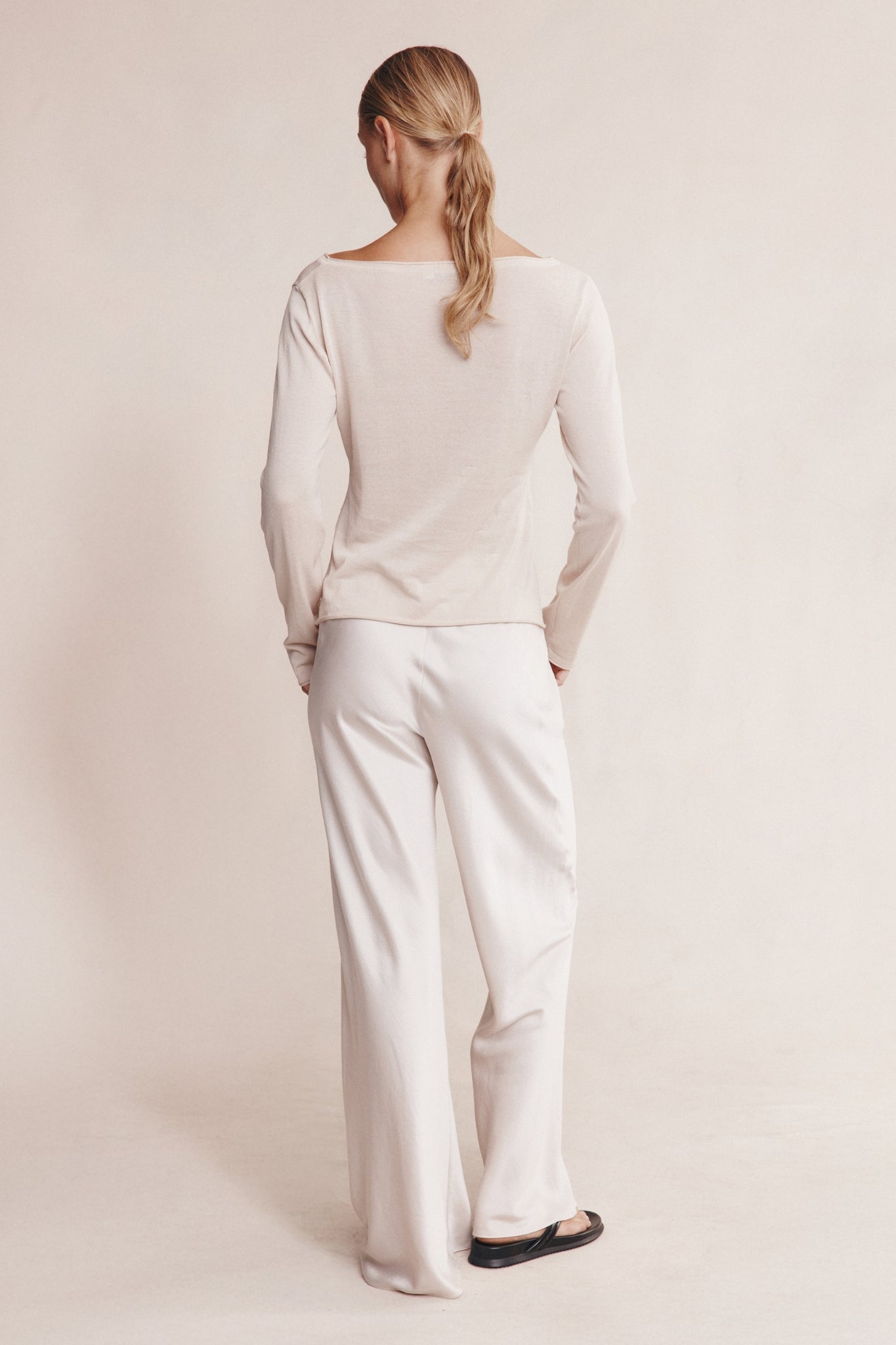 Marle | Jill Knit Top - Pearl