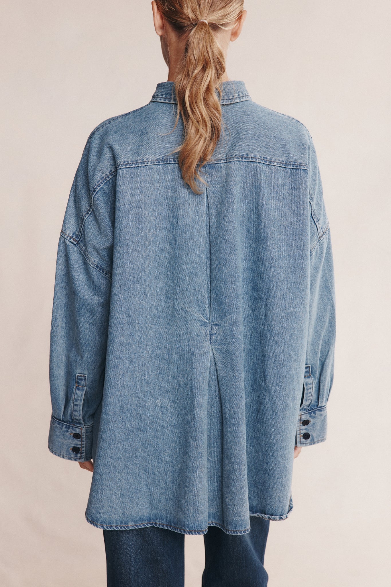 Marle | Jordy Shirt - Light Wash 01
