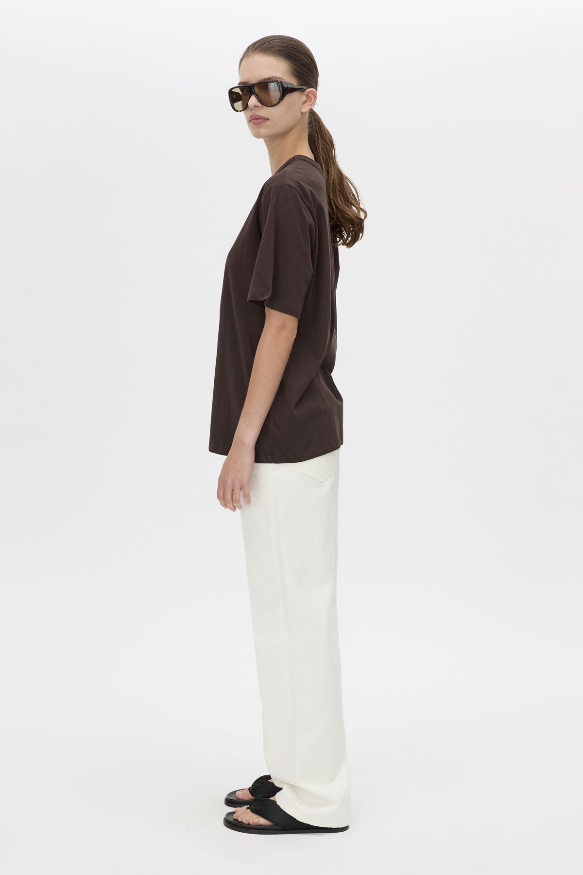 Camilla & Marc | Calista Relaxed Print Tee - Hickory