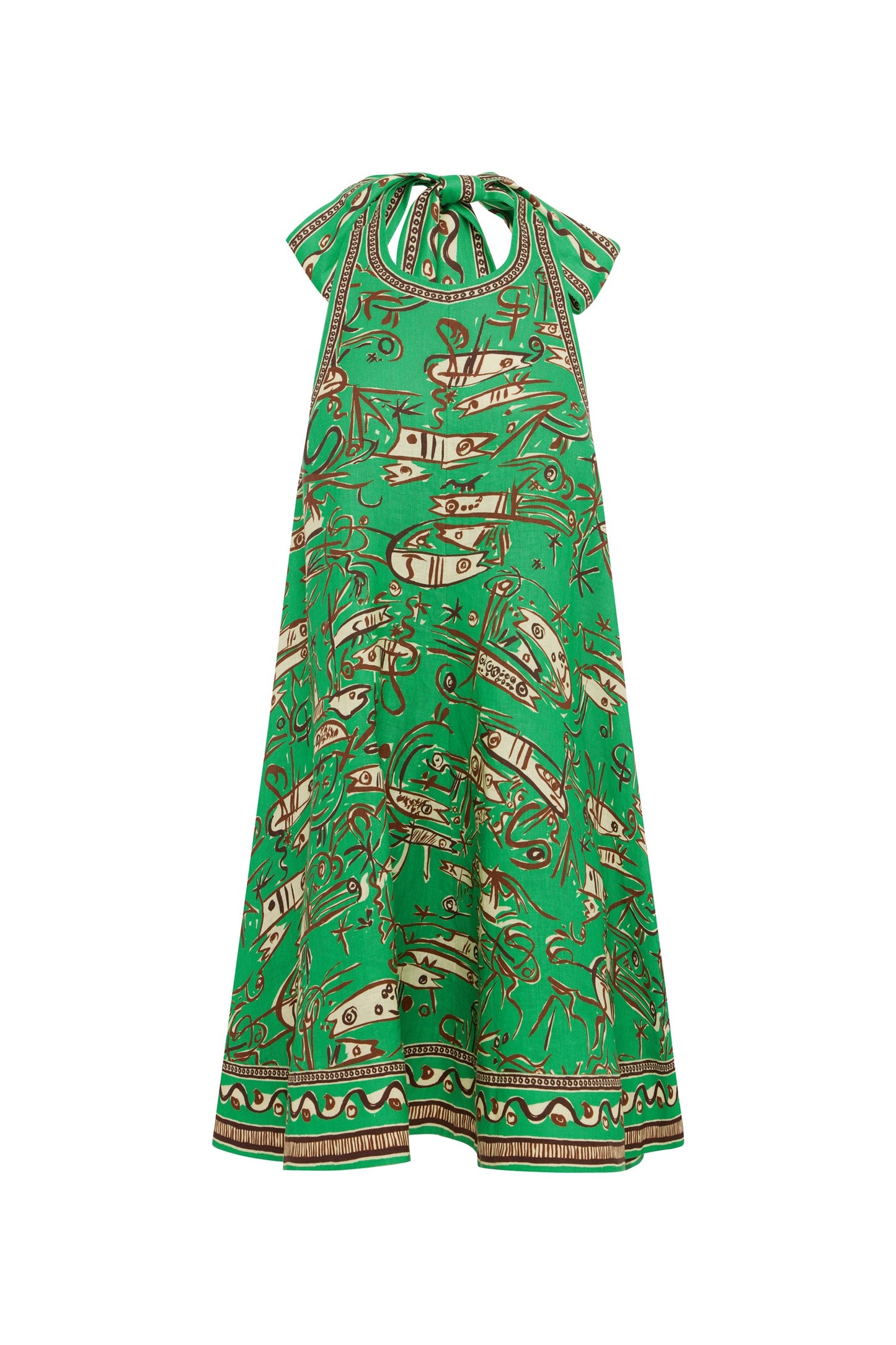 Alemais | Fish Sticks Mini Dress