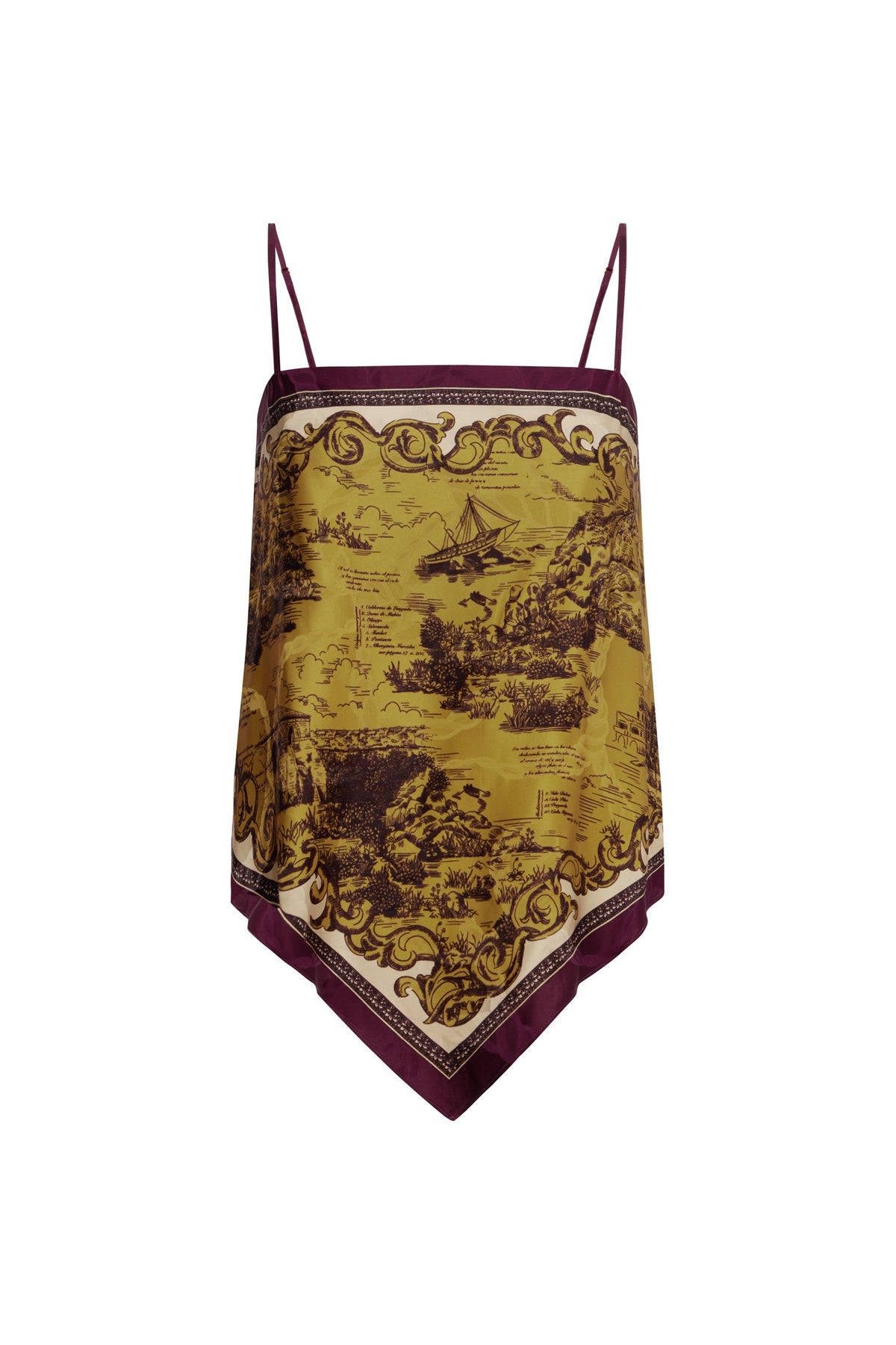 Alemais | Martos Scarf Top
