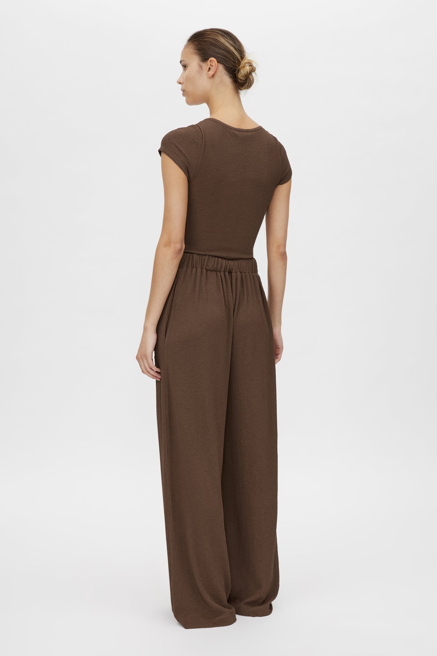 Camilla and Marc | Cali Cap Sleeve Bodysuit - Chocolate