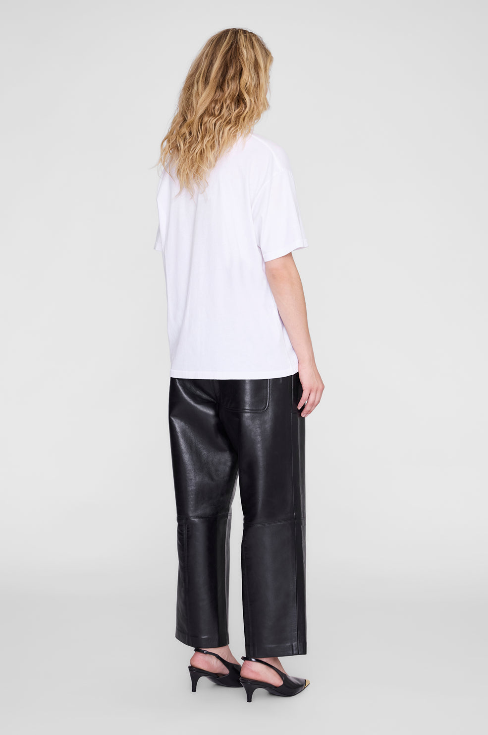 Anine Bing | Cade Tee Los Angeles - White