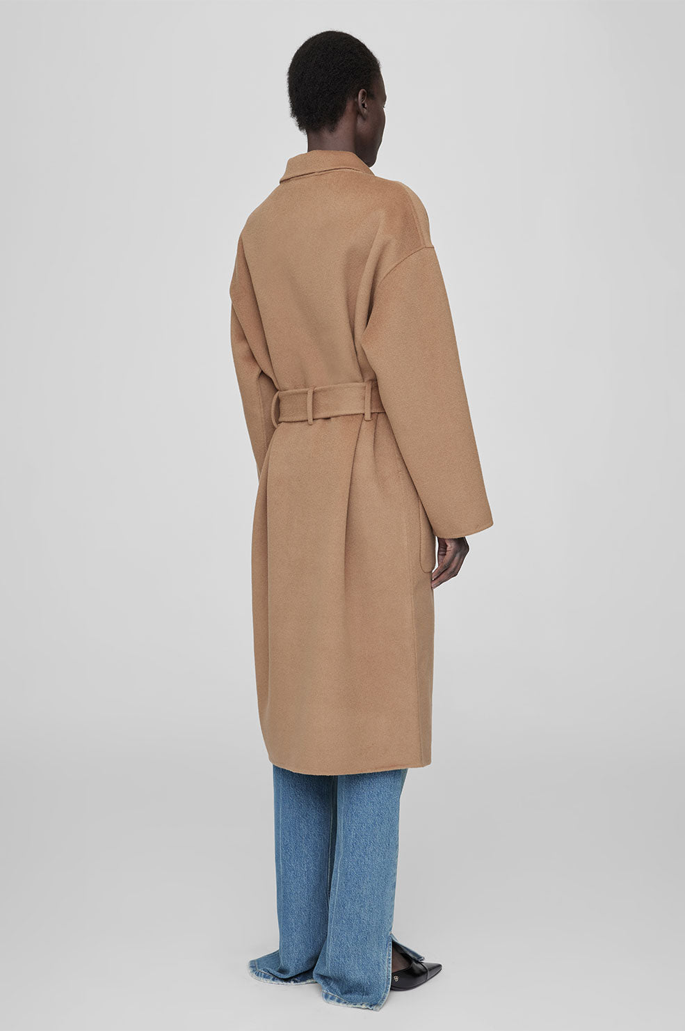 Anine Bing | New Dylan Coat - Camel Cashmere