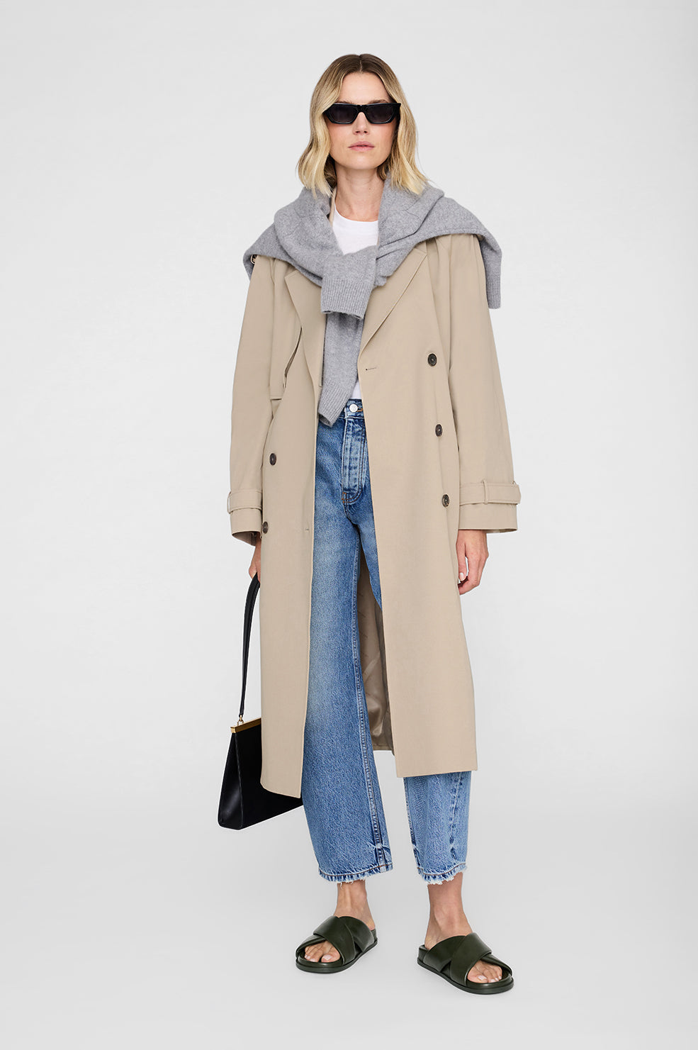 Anine Bing | Emi Slides - Olive