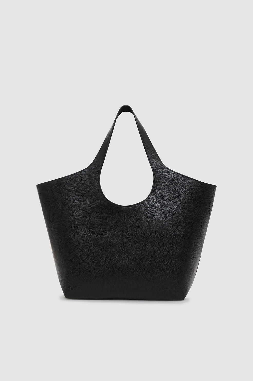 Anine Bing | Medium Lili Tote - Black Pebbled