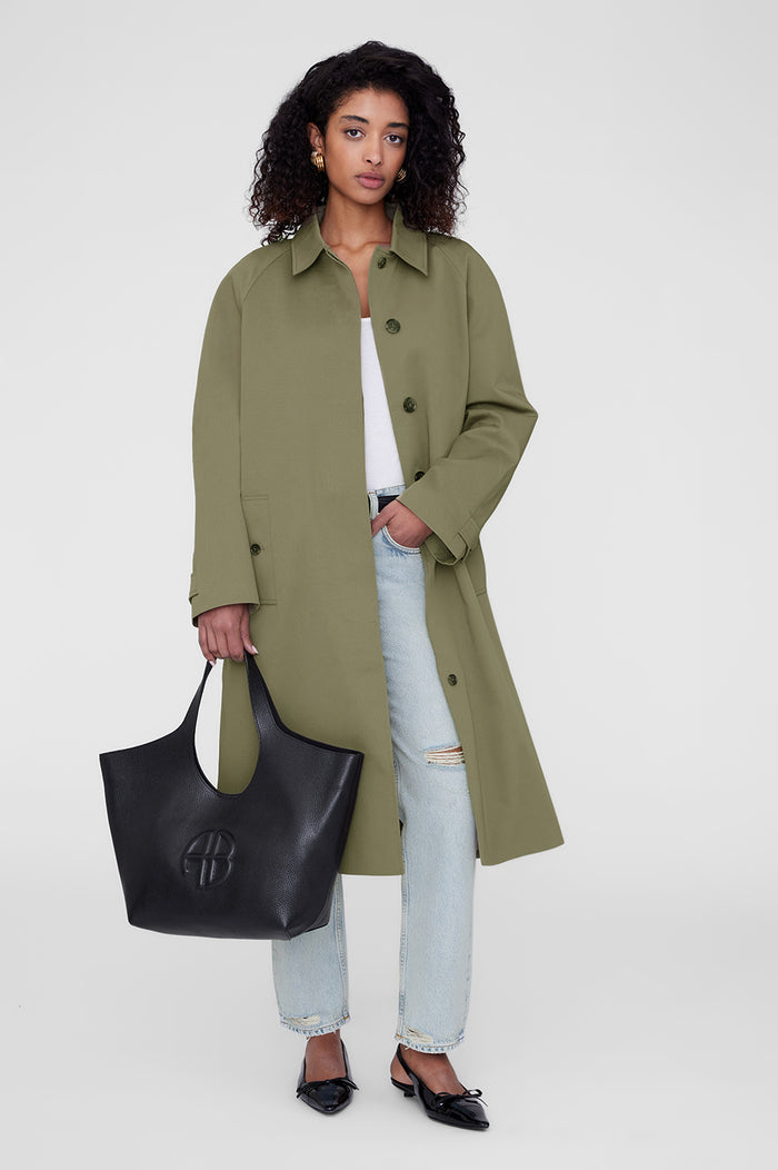 Anine Bing | Medium Lili Tote - Black Pebbled