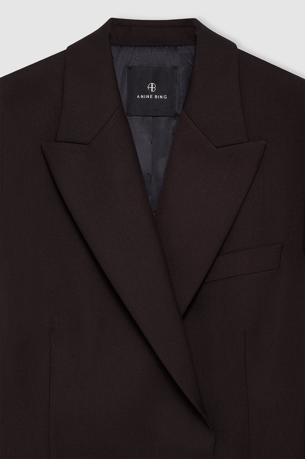Anine Bing | Aretha Blazer - Deep Brown