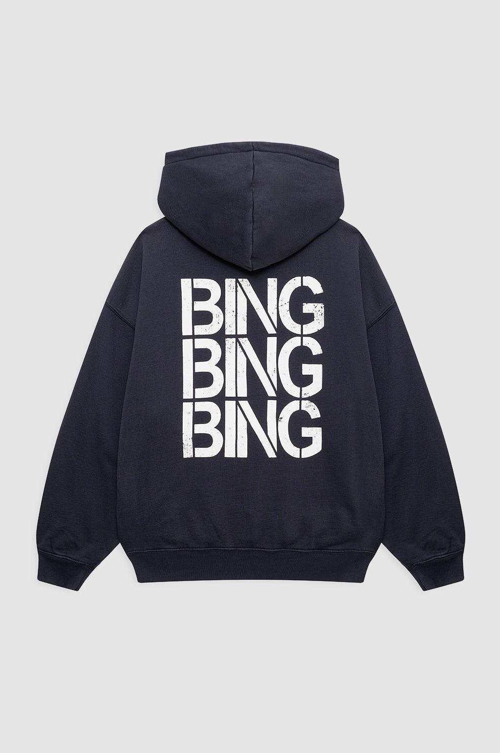 Anine Bing | Harvey Sweatshirt Stencil - Vintage Black
