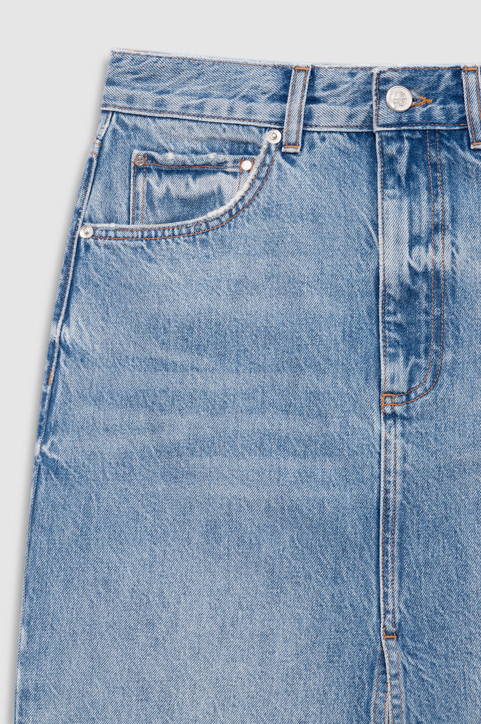 Anine Bing | Jamey Skirt - Arbor Blue