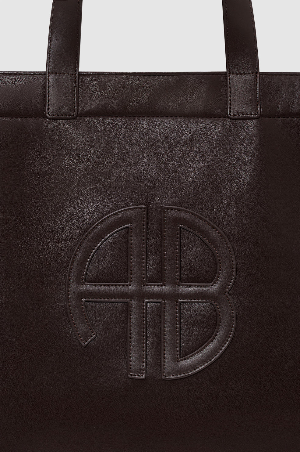 Anine Bing | Large Rio Tote - Dark Brown